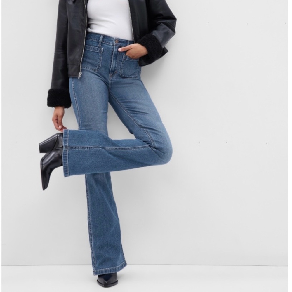 GAP ‘70s High Rise Flare